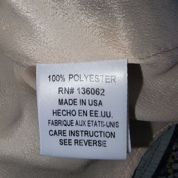 Lavender Brown Sage Ruffle Drawstring  shorts size small - Picture 7 of 8